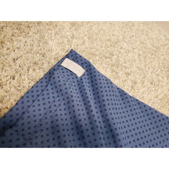 RLX Ralph Lauren Men's XL Blue Geometric Print Short Sleeve Wicking Polo Shirt - Picture 5 of 6